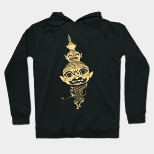 Khmer Cambodian Hanuman Traditional Masked Dancer Hoodie